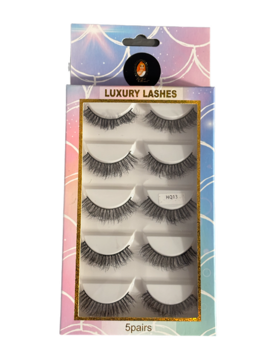 Pack of 5 Affordable Mink Eyelashes