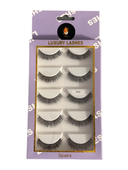 Pack of 5 Affordable Mink Eyelashes