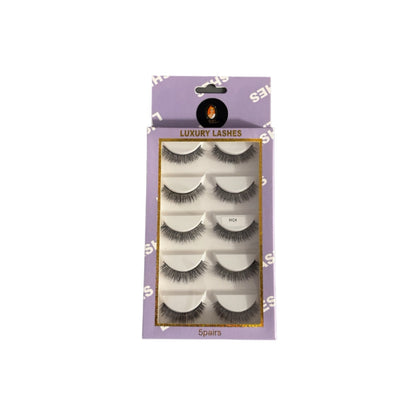 Pack of 5 Affordable Mink Eyelashes
