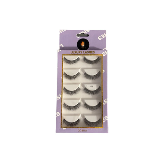Pack of 5 Affordable Mink Eyelashes